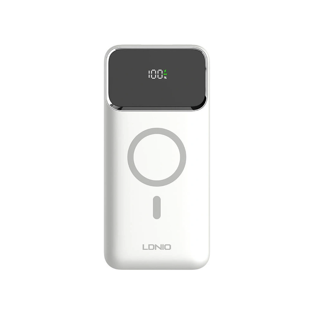 Hurtownia GSM - Powerbank LDNIO PQ12 2xUSB-A, USB-C, 15W, 10000mAh (weiß) - LDN470 - {ean13} - Hurt