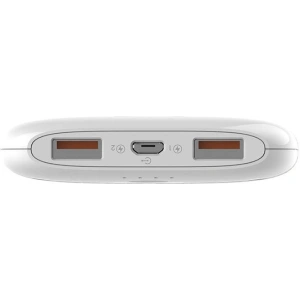 Powerbank LDNIO PR1009 2xUSB-A, 10000mAh + kabel microUSB 20cm (bílý)