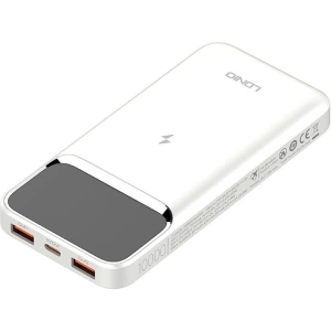 Powerbank LDNIO PQ11 2xUSB-A, USB-C, 15W, 10000mAh (bílý)