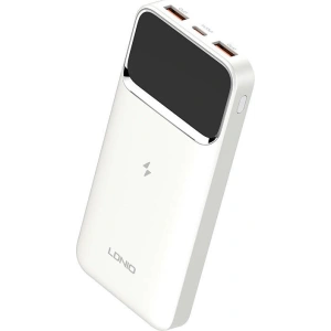 Powerbank LDNIO PQ11 2xUSB-A, USB-C, 15W, 10000mAh (bílý)