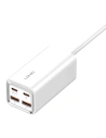 LDNIO A4610C network charger 2xUSB-A, 2xUSB-C, PD, QC4, PPS, AF, 65W (white)