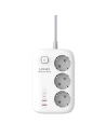 Hurtownia GSM - Feszültségelosztó LDNIO SE3436 3x EU dugó, 2xUSB-A, 2xUSB-C, GaN, 65W fehér - LDN475 - {ean13} - Hurt