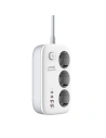 Hurtownia GSM - Feszültségelosztó LDNIO SE3436 3x EU dugó, 2xUSB-A, 2xUSB-C, GaN, 65W fehér - LDN475 - {ean13} - Hurt