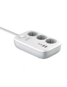 Hurtownia GSM - Feszültségelosztó LDNIO SE3436 3x EU dugó, 2xUSB-A, 2xUSB-C, GaN, 65W fehér - LDN475 - {ean13} - Hurt