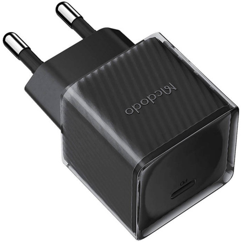 Mcdodo Distributor - 6921002637718 - MDD142 - Mcdodo CH-3771 USB-C 20W GaN network charger (black) - B2B homescreen