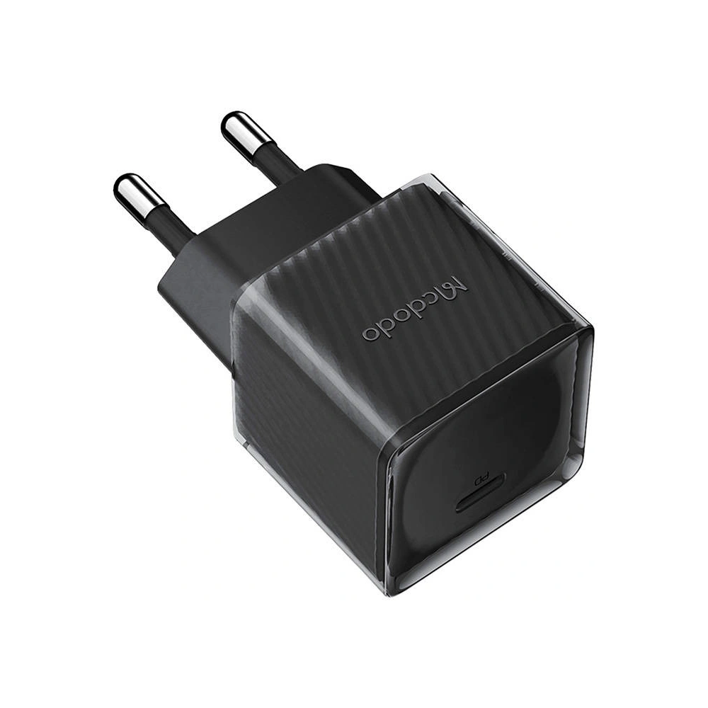 Hurtownia GSM - Încărcător de rețea Mcdodo CH-3771 USB-C 20W GaN (negru) - MDD142 - {ean13} - Hurt