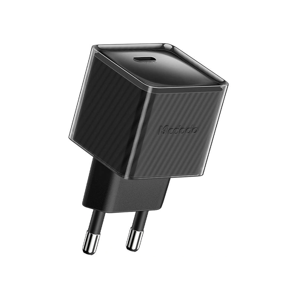 Hurtownia GSM - Încărcător de rețea Mcdodo CH-3771 USB-C 20W GaN (negru) - MDD142 - {ean13} - Hurt
