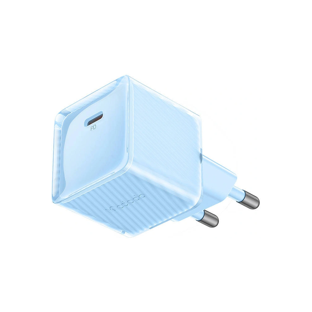 Hurtownia GSM - Încărcător de rețea Mcdodo CH-3772 USB-C 20W GaN (albastru) - MDD143 - {ean13} - Hurt