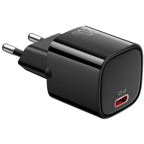 Mcdodo Distributor - 6921002640213 - MDD145 - Mcdodo CH-4021 Nano Series USB-C 20W network charger (black) - B2B homescreen