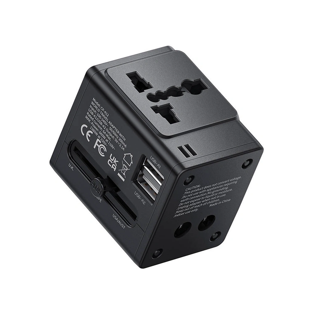 Hurtownia GSM - Reise-Netzteil Mcdodo CP-4120 USB-A Adapter AU/UK/US/CN/EU 2.1A - MDD148 - {ean13} - Hurt