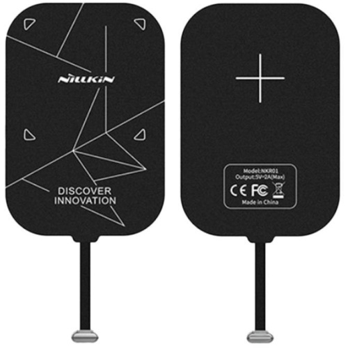 Nillkin Distributor - 6902048128903 - NLK1315 - Nillkin Magic Tags USB-C adapter for inductive charging (black) - B2B homescreen