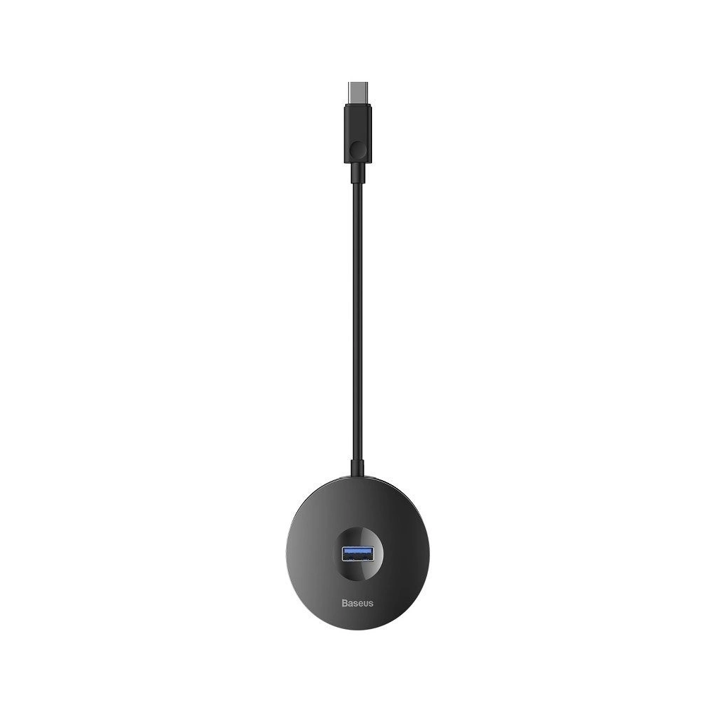Wholesale Hub 4in1 USB-C to USB 3.0 + 3x USB 2.0 Baseus 15cm Black - BSU483BLK - {ean13} - Hurt