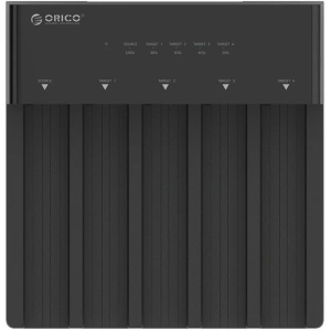 Hurtownia GSM - Dokkoló állomás Orico 5x SATA 2,5" / 3,5" másoló funkcióval - ORC158 - {ean13} - Hurt