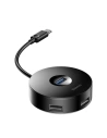 Wholesale Hub 4in1 USB-C to USB 3.0 + 3x USB 2.0 Baseus 15cm Black - BSU483BLK - {ean13} - Hurt