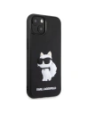 Wholesale Karl Lagerfeld KLHCP14M3DRKHNK Apple iPhone 14 Plus / 15 Plus hardcase Rubber Choupette 3D black - KLD1825 - {ean13} - Hurt