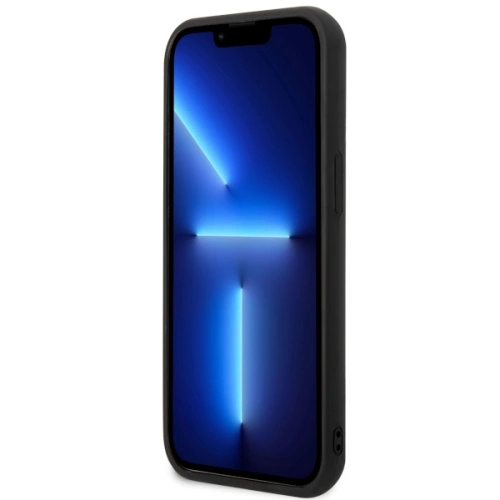 Etui Karl Lagerfeld KLHCP14M3DRKHNK Apple iPhone 14 Plus / 15 Plus hardcase Rubber Choupette 3D czarny/black