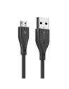 Kabel Micro USB AmpCore II BlitzWolf BW-MC10 0,3m czarny