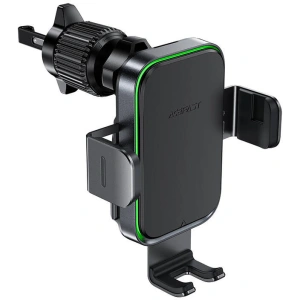 Wholesale Acefast D17 car holder with 15W inductive charger (black) - ACE87 - {ean13} - Hurt