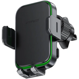 Wholesale Acefast D17 car holder with 15W inductive charger (black) - ACE87 - {ean13} - Hurt