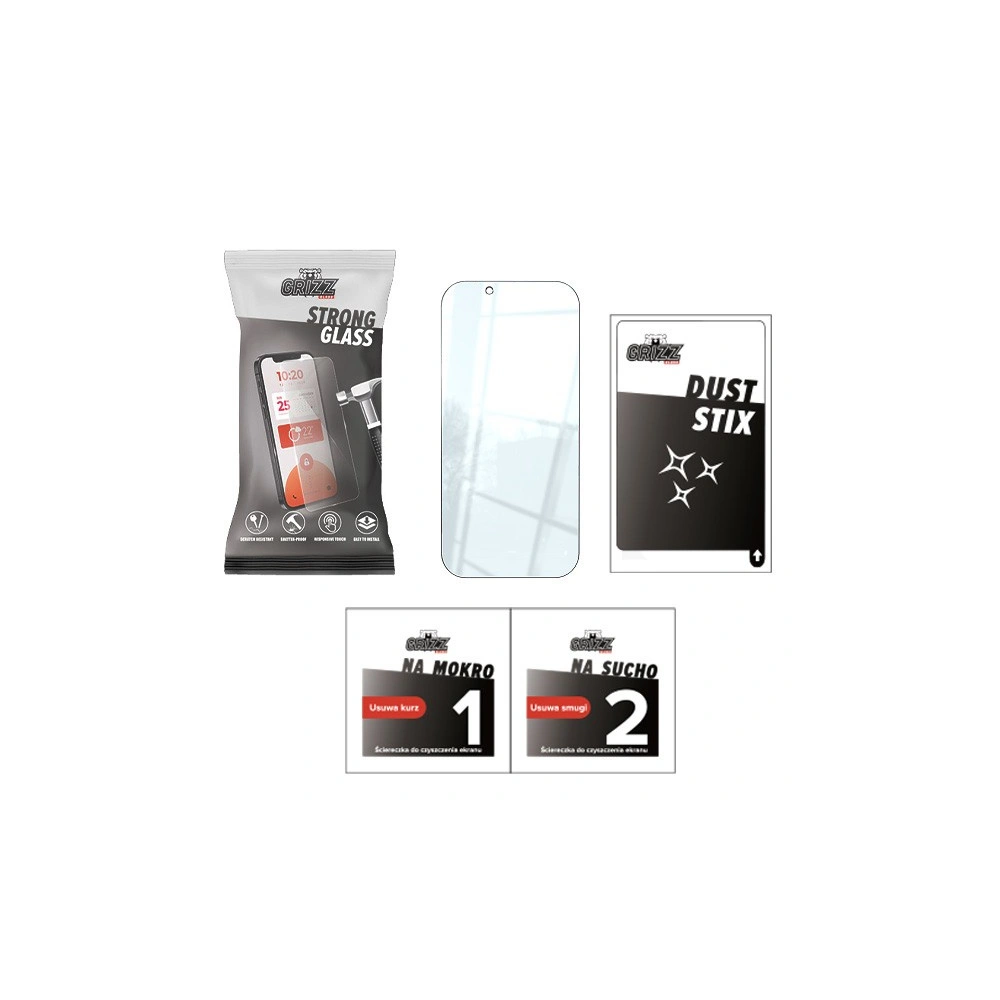 Hurtownia GSM - Sodă rezistentă GrizzGlass StrongGlass Apple iPhone 13 Mini - GRZ7325 - {ean13} - Hurt