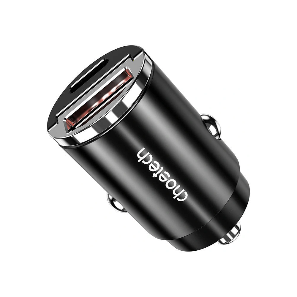 Hurtownia GSM - Auto nabíječka Choetech TC0006 1xUSB-A, 1xUSB-C, PD 3.0, 30W (černá) - CHT201 - {ean13} - Hurt