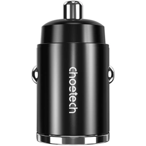 Hurtownia GSM - Auto-Ladegerät Choetech TC0006 1xUSB-A, 1xUSB-C, PD 3.0, 30W (schwarz) - CHT201 - {ean13} - Hurt
