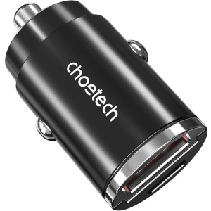 Hurtownia GSM - Auto-Ladegerät Choetech TC0006 1xUSB-A, 1xUSB-C, PD 3.0, 30W (schwarz) - CHT201 - {ean13} - Hurt