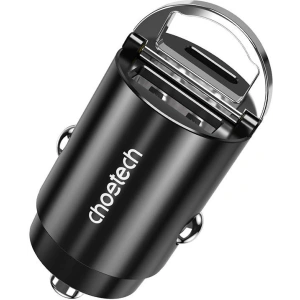 Hurtownia GSM - Auto-Ladegerät Choetech TC0006 1xUSB-A, 1xUSB-C, PD 3.0, 30W (schwarz) - CHT201 - {ean13} - Hurt