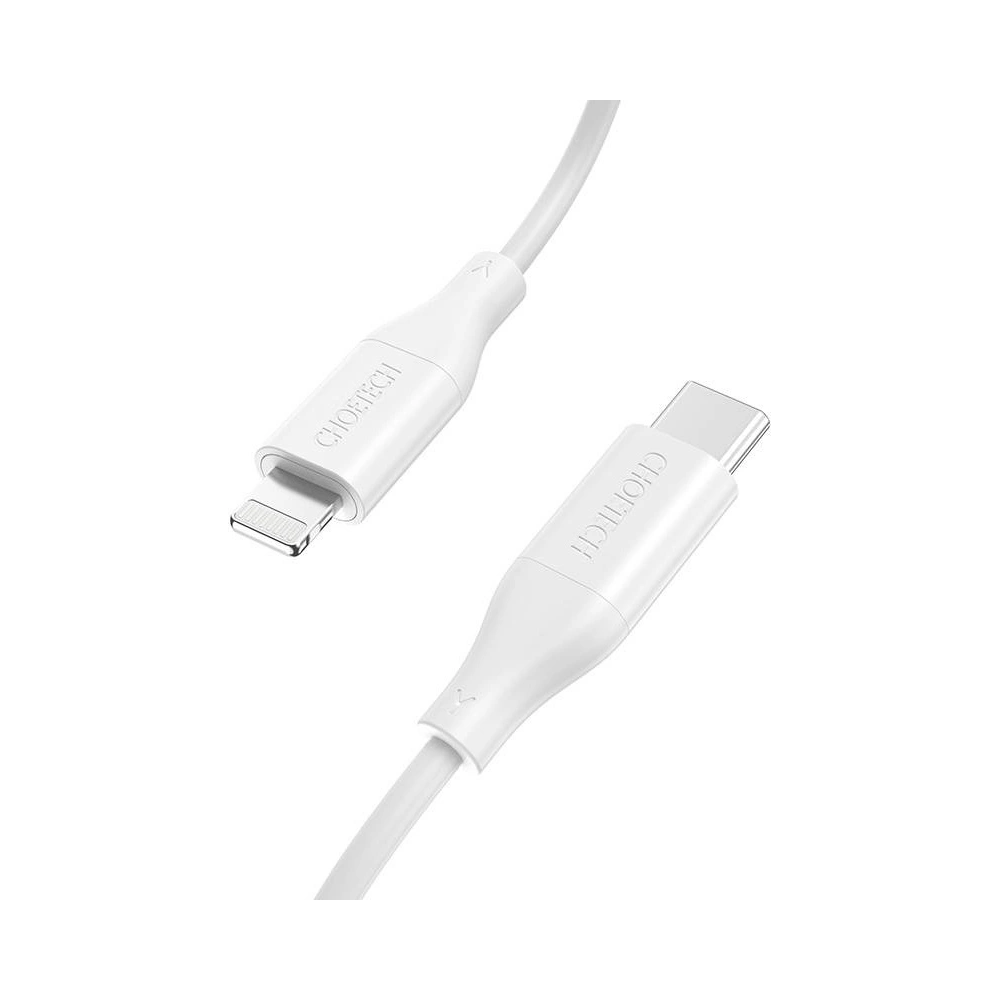 Hurtownia GSM - Kábel Choetech IP0040 USB-C / Lightning, PD, 30W, 1.2m (fehér) - CHT202 - {ean13} - Hurt