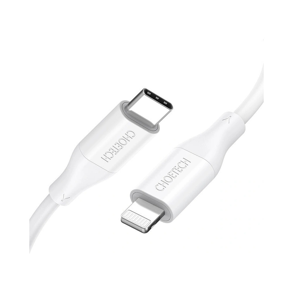 Hurtownia GSM - Kábel Choetech IP0040 USB-C / Lightning, PD, 30W, 1.2m (fehér) - CHT202 - {ean13} - Hurt