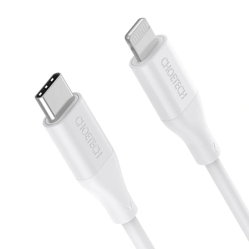 Kabel Choetech IP0040 USB-C / Lightning, PD, 30W, 1.2m (biały)