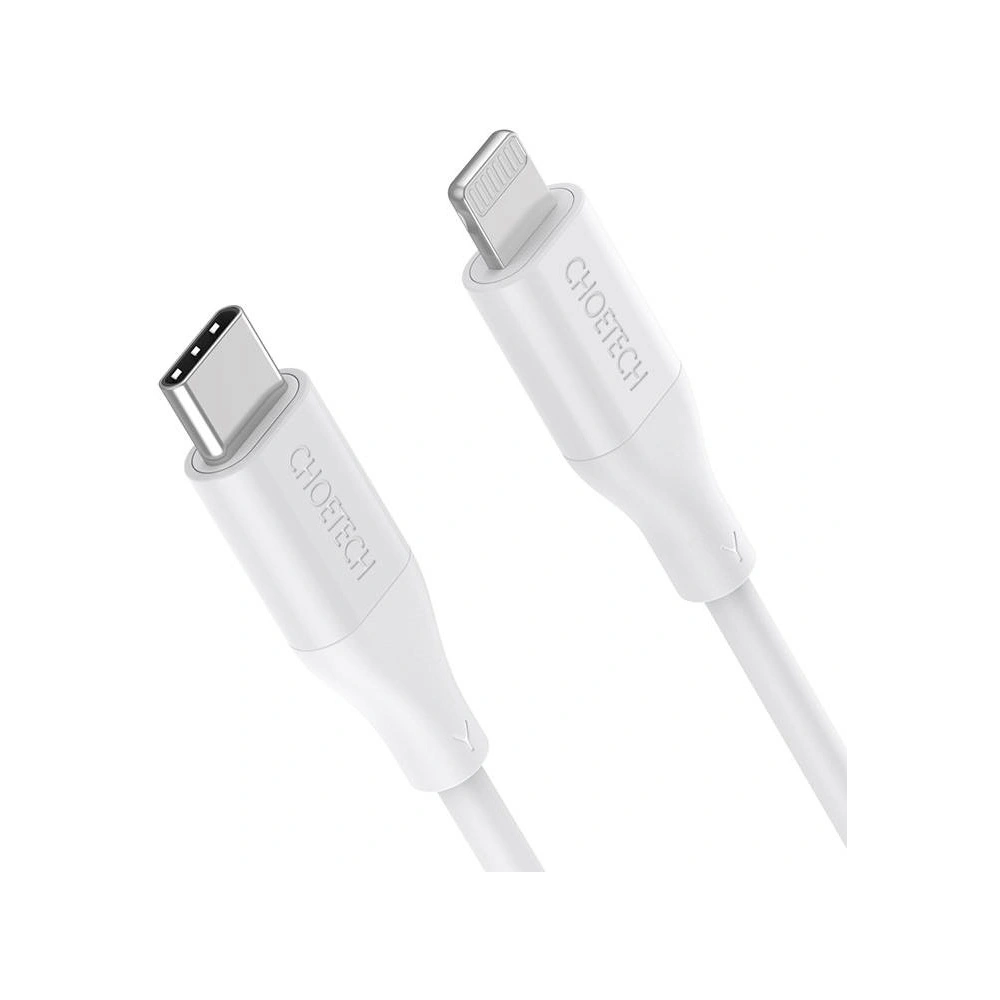 Hurtownia GSM - Kábel Choetech IP0040 USB-C / Lightning, PD, 30W, 1.2m (fehér) - CHT202 - {ean13} - Hurt