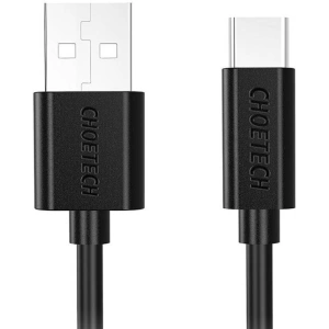 Hurtownia GSM - Kabel Choetech AC0003 USB-A / USB-C 2m (schwarz) - CHT204 - {ean13} - Hurt