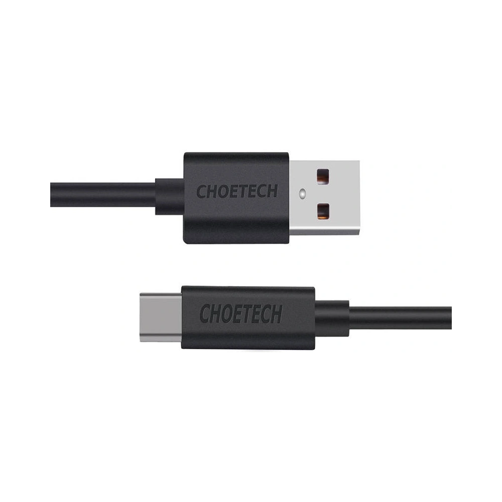Hurtownia GSM - Kabel Choetech AC0003 USB-A / USB-C 2m (schwarz) - CHT204 - {ean13} - Hurt