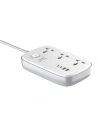 Hurtownia GSM - Tápegység LDNIO SC3416 3x EU csatlakozó, 2xUSB-A, 2xUSB-C, GaN, 65W fehér - LDN476 - {ean13} - Hurt