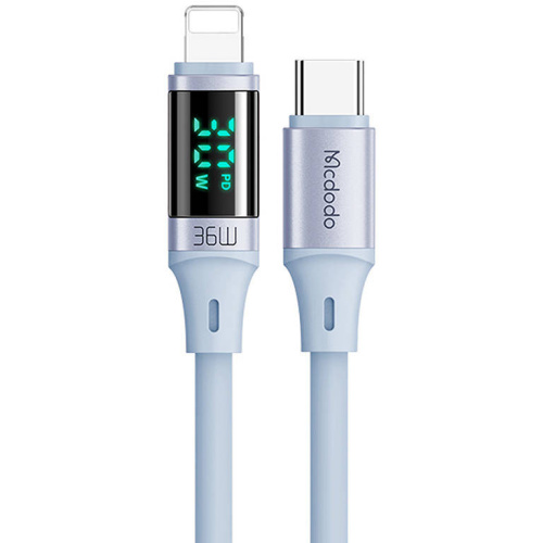 Mcdodo Distributor - 6921002619325 - MDD154 - Mcdodo CA-1932 USB-C / Lightning cable, 36W, 1.2m (blue) - B2B homescreen