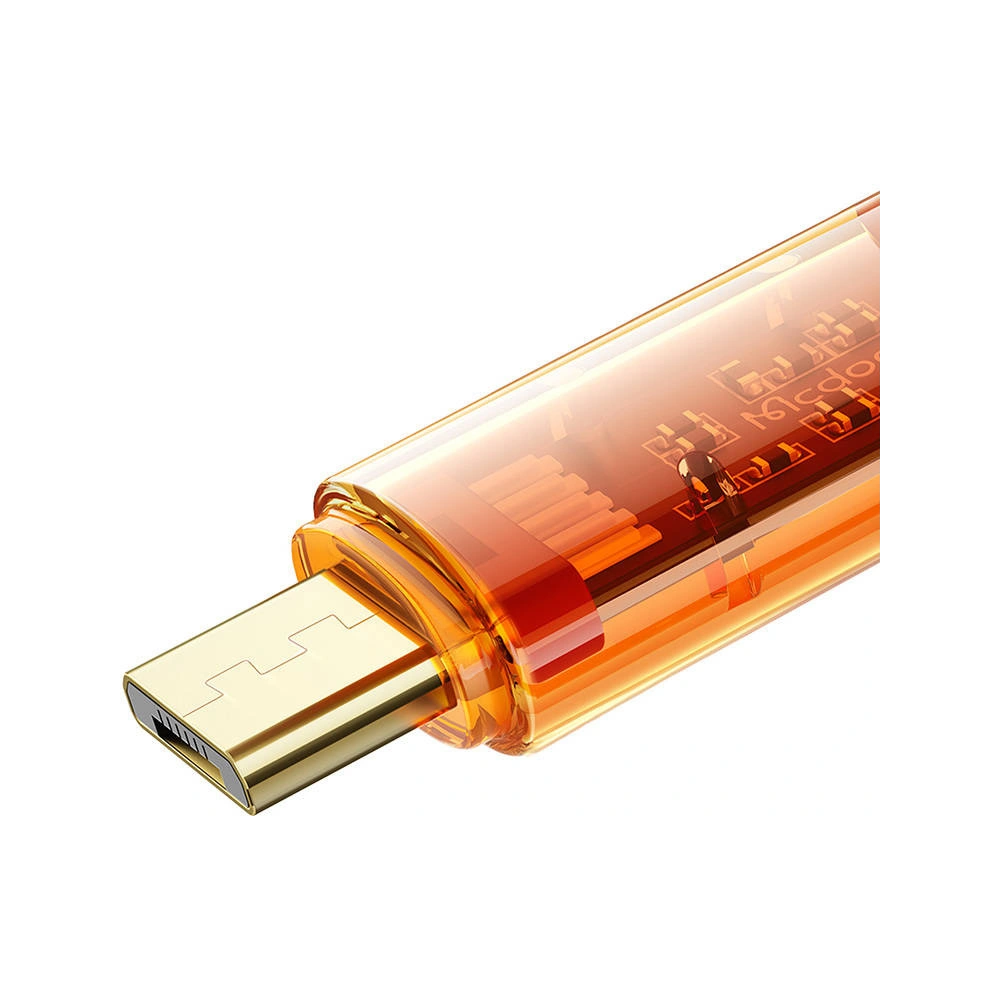 Hurtownia GSM - Cablul Mcdodo CA-2102 USB-A / microUSB, 3A, 1.8m (portocalie) - MDD155 - {ean13} - Hurt