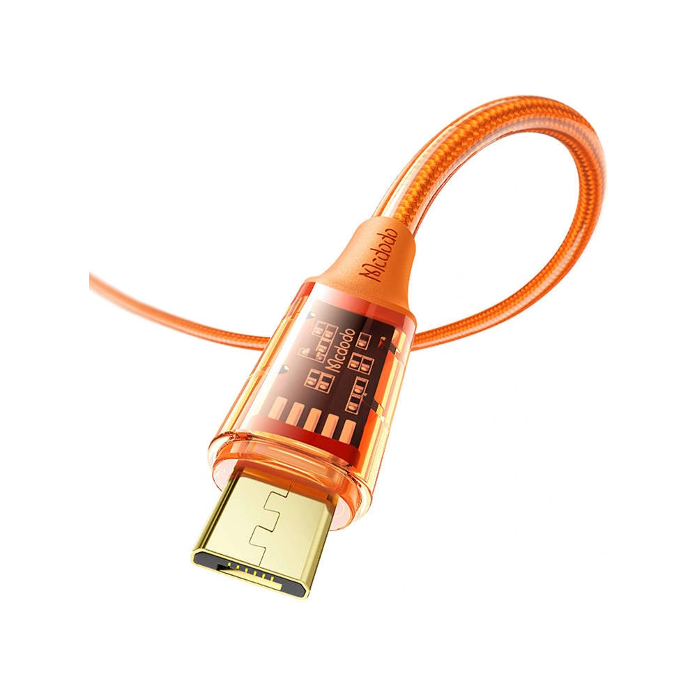 Hurtownia GSM - Cablul Mcdodo CA-2102 USB-A / microUSB, 3A, 1.8m (portocalie) - MDD155 - {ean13} - Hurt