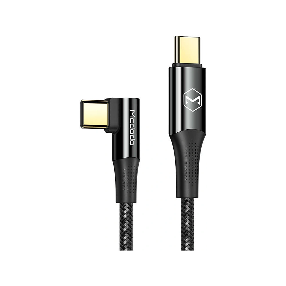 Hurtownia GSM - Kabel kątový Mcdodo CA-8320 USB-C / USB-C, 100W, 1.2m (černý) - MDD158 - {ean13} - Hurt