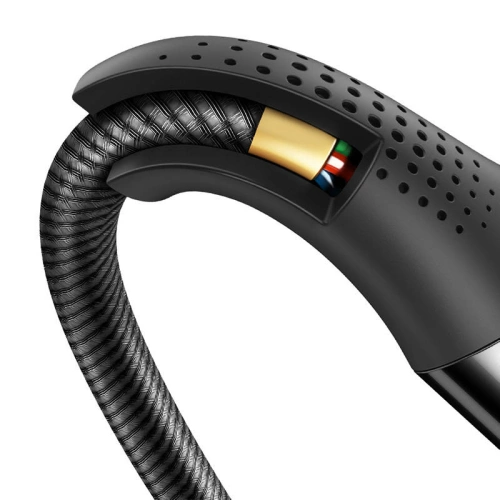 Kabel kątowy Mcdodo CA-8320 USB-C / USB-C, 100W, 1.2m (czarny)