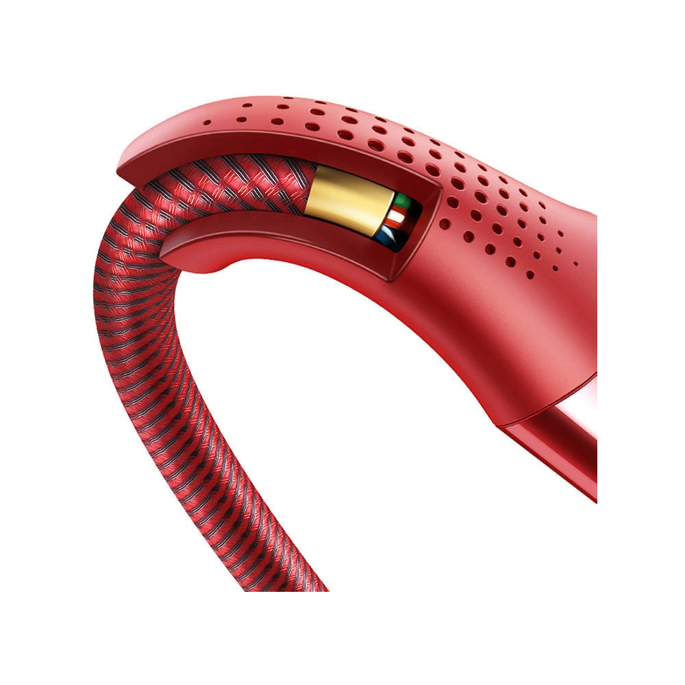 Hurtownia GSM - Kabel úhlový Mcdodo CA-8321 USB-C / USB-C, 100W, 1.2m (červený) - MDD159 - {ean13} - Hurt