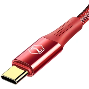 Hurtownia GSM - Kabel úhlový Mcdodo CA-8321 USB-C / USB-C, 100W, 1.2m (červený) - MDD159 - {ean13} - Hurt