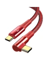 Hurtownia GSM - Kabel úhlový Mcdodo CA-8321 USB-C / USB-C, 100W, 1.2m (červený) - MDD159 - {ean13} - Hurt