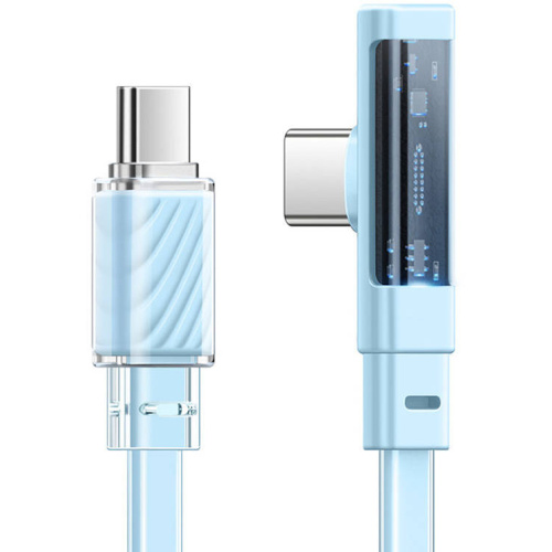 Hurtownia Mcdodo - 6921002634526 - MDD160 - Kabel kątowy Mcdodo CA-3452 USB-C / USB-C, 100W, 1.2m (niebieski) - B2B homescreen
