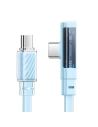 Hurtownia GSM - Kabel kątový Mcdodo CA-3452 USB-C / USB-C, 100W, 1.2m (modrý) - MDD160 - {ean13} - Hurt