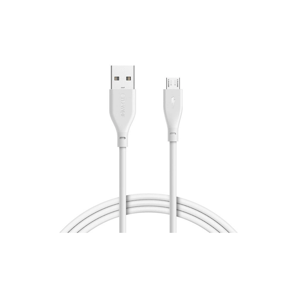 Wholesale Micro USB AmpCore II Cable BlitzWolf BW-MC11 1m White - BLZ028WHT - {ean13} - Hurt