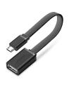 Adapter OTG Micro USB UGREEN (płaski) czarny