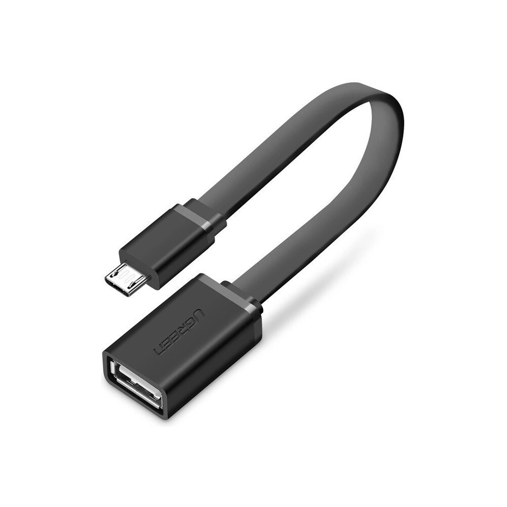 Hurtownia GSM - Adapter OTG Micro USB UGREEN (płaski) czarny - UGR030BLK - {ean13} - Hurt