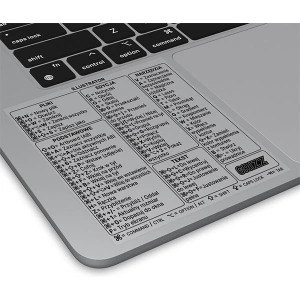 Wholesale GrizzGlass MacOS Adobe Illustrator keyboard shortcuts sticker [PL] - GRZ7329 - {ean13} - Hurt