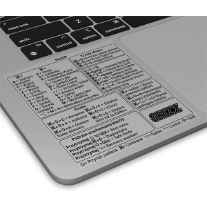 Hurtownia GSM - Naklejka ze skrótami klawiszowymi GrizzGlass MacOS Apple M [PL] - GRZ7330 - {ean13} - Hurt